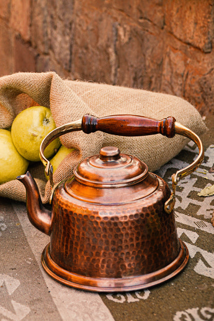 Copper Teapot, Copper Kettle, Copper Tea Kettle, Vintage Kettle, Copper Brass Kettle Handmade Copper Kettle Copper Coffe Kettle