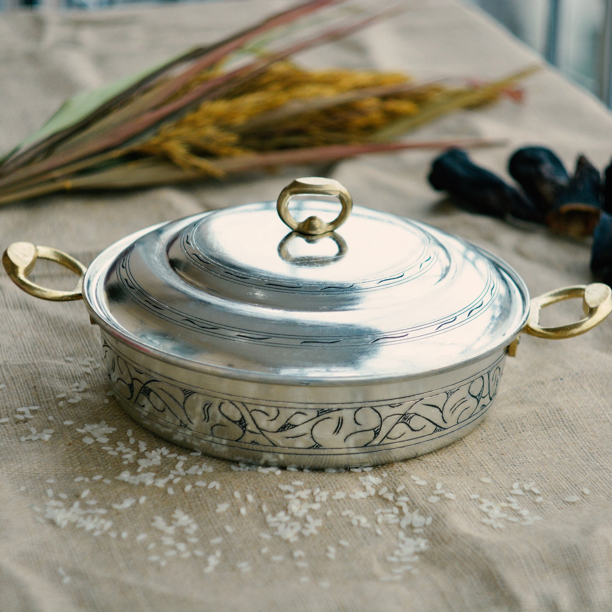 The Secret of Making Delicious and Healthy Meals with Handmade Engraved Copper Pots, 4Different Size Options, Gift For Mom, Gift for Grandma