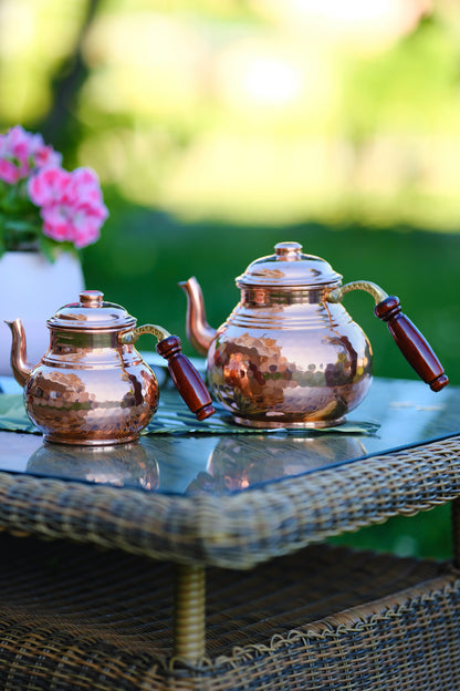 Copper Tea Pot, Turkish Tea Pot, Handmade Copper Pot, Copper Tea Kettle