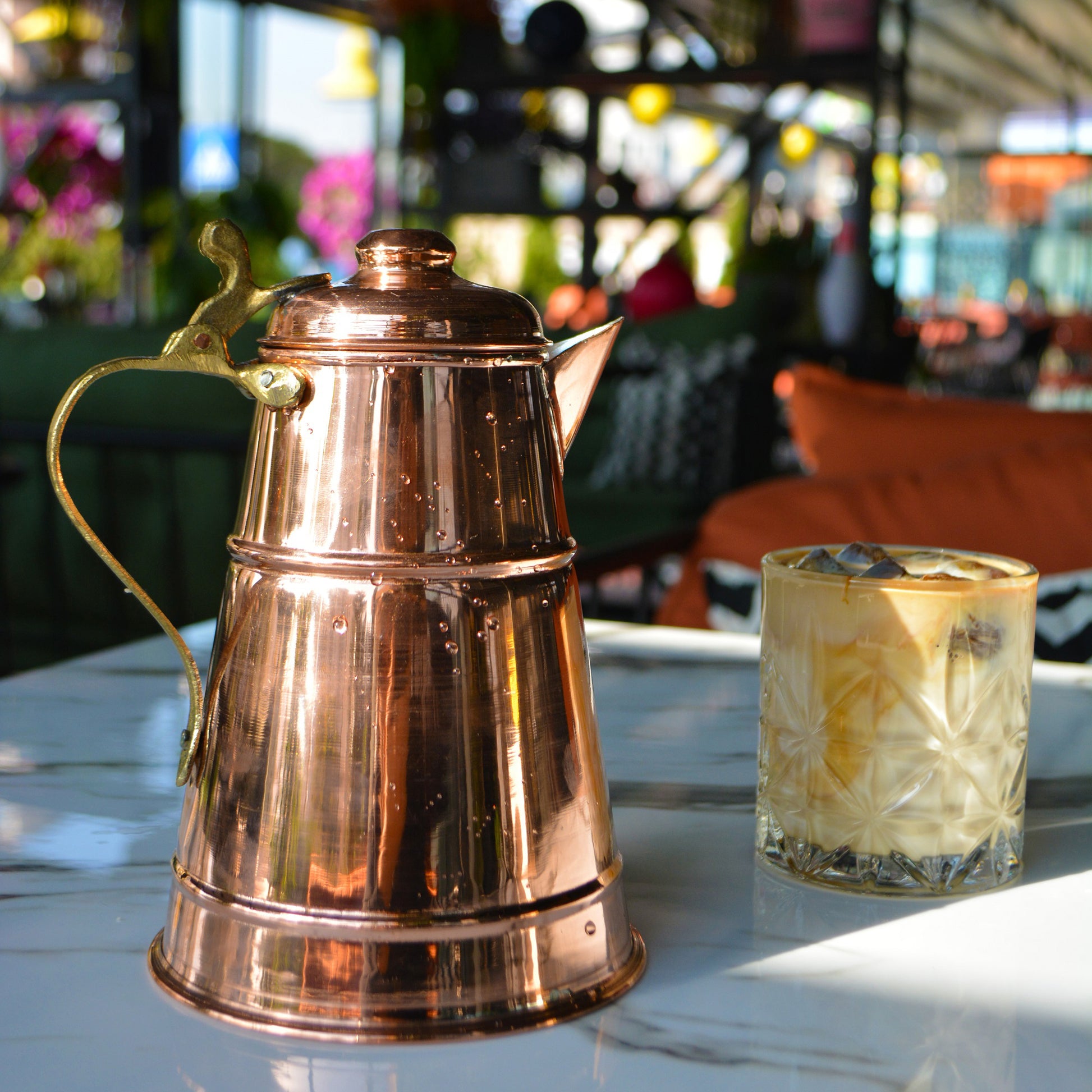 Copper Pitcher Water Jug, Copper Milk Pitcher, Vintage Copper Pot, Solid Copper Pitcher, Handmade Jug Pitcher Antique Copper