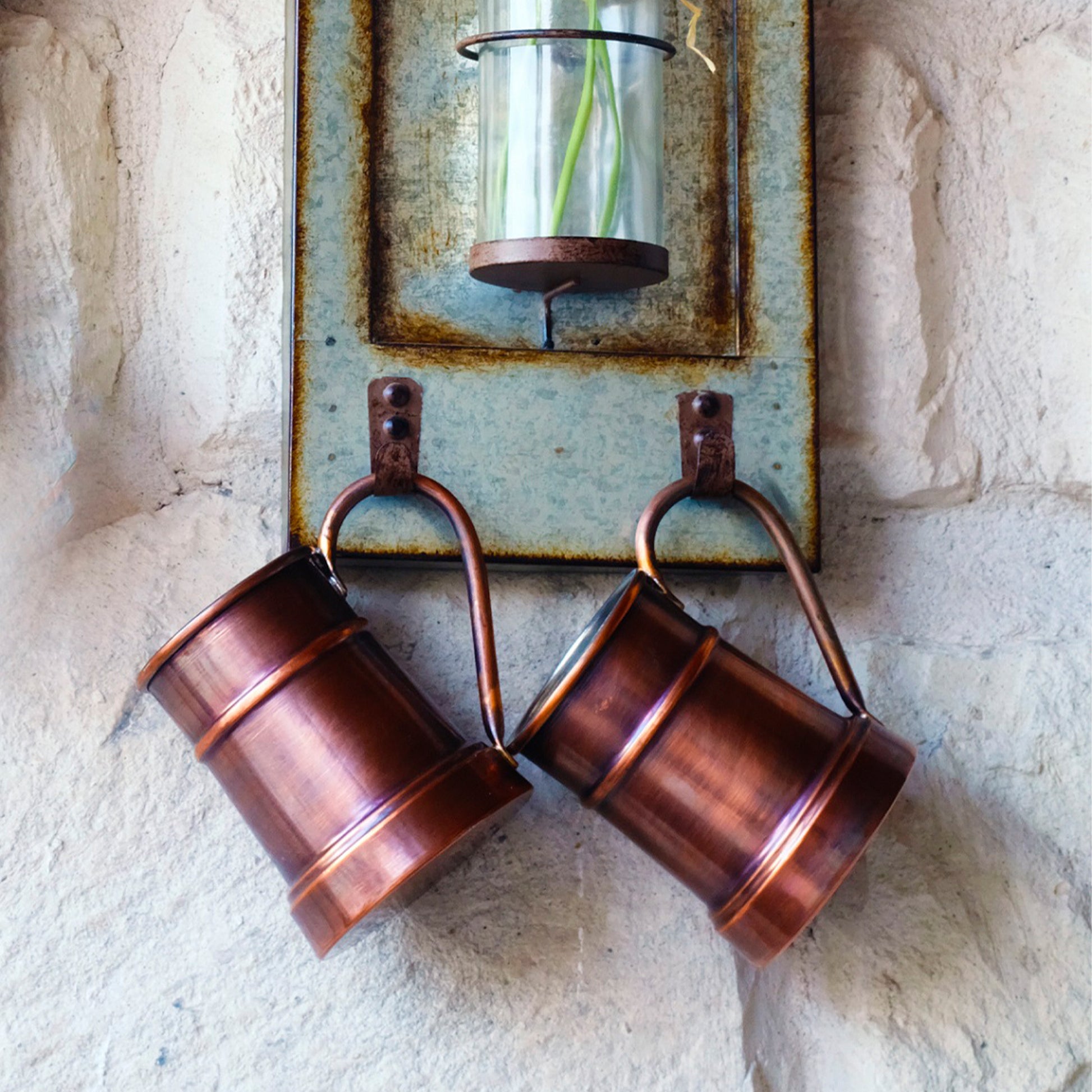 Handmade Copper Barrel Mug, Copper Mug