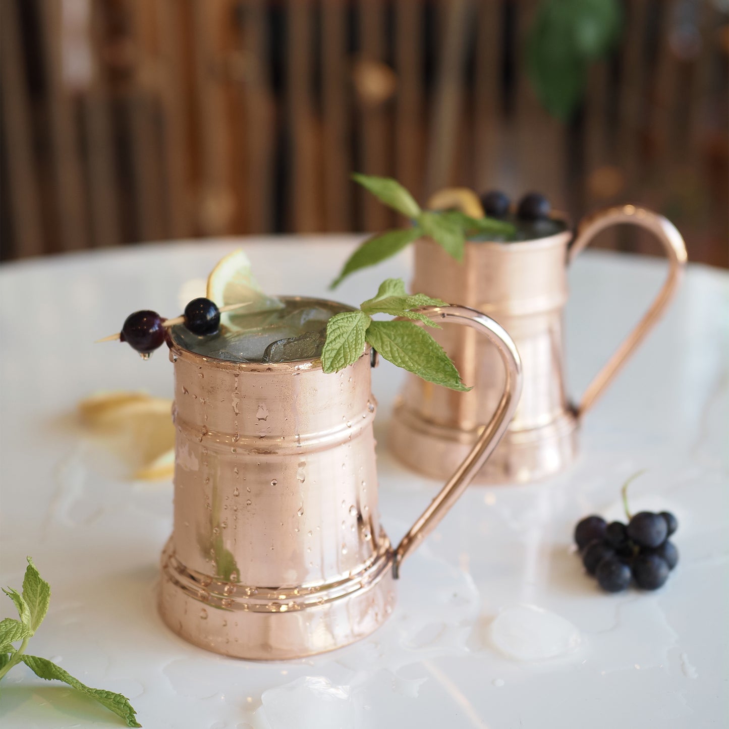 Handmade Copper Barrel Mug, Copper Mug